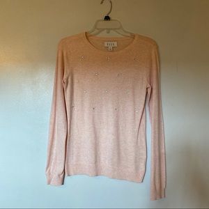 Light Pink Demure Sweater XS